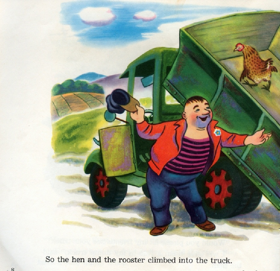 The Happy Man and His Dump Truck (10),绘本,绘本故事,绘本阅读,故事书,童书,图画书,课外阅读